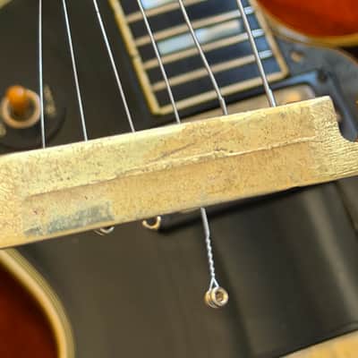 Original Gibson ABR-1 Bridge Patent Number & Tailpiece – Correct for 1968 Les Paul Custom / Early 1969 – 50s Tooling image 19