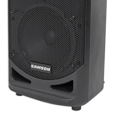 Samson Expedition XP800 800w Portable 8" PA DJ Speaker System+8-ch Powered Mixer image 3