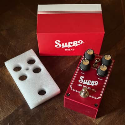 Supro 1313 Analog Delay 2019 - Red image 5