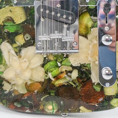 Epoxy resin Telecaster Custom Flower Electric Guitar image 6