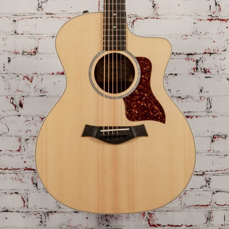 Taylor 214ce Deluxe Acoustic/Electric Guitar Natural x1534