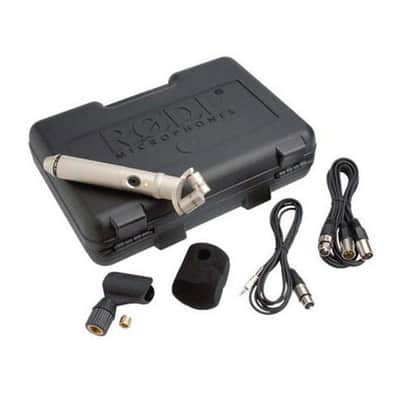 Rode NT4 X/Y Stereo Multi-Power Studio and Location 1/2 Condenser Microphone, Satin-Nickel Finish image 3
