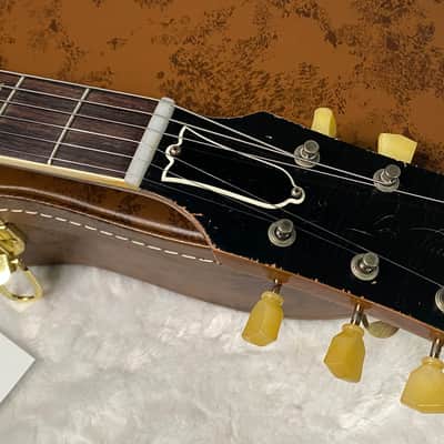 NEW! Gibson Custom 1957 Les Paul Standard - Mustard Gold, Ultra Heavy Aged - Limited Edition 2026 Custom Collection - 8.65lbs - IN-STOCK! - Authorized Dealer - G07558 image 6