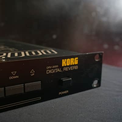 Korg DRV-2000 Vintage 80's Digital Reverb 1U Rack Effects Unit