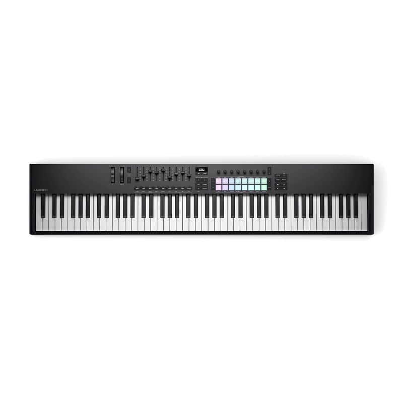 Novation "Launchkey 88 MK4" full-size 88-key semi-weighted MIDI keyboard controller image 1