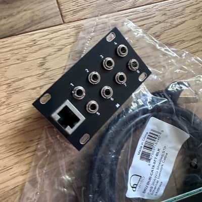 Intellijel Octalink 1U black Mork panels Case Link Interface Eurorack w/ premium cable image 2