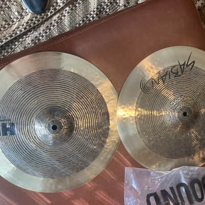 Sabian Vanguard HH 14 hi hats 2020 - Gold image 6
