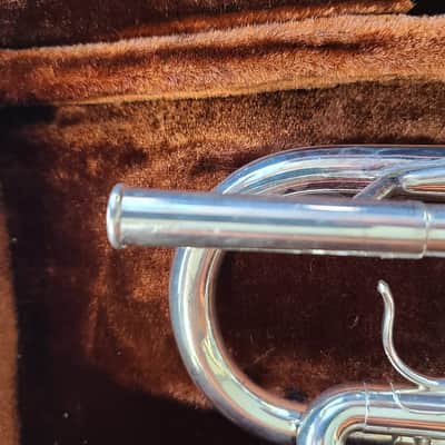 Fe Olds Silver Trumpet 1970,S Circa with D slide image 3
