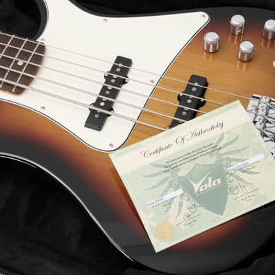 Vola Guitars ZVA 5 String bass - Sunburst CLEARANCE SALE image 14