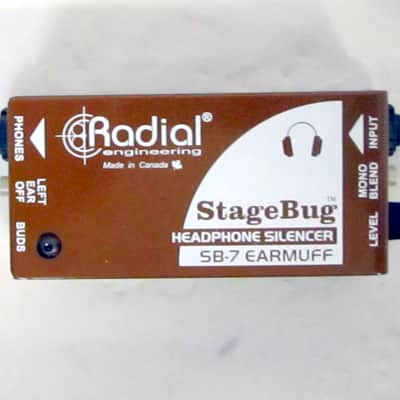 New Open Box Radial StageBug SB-7 Earmuff Studio Headphone Silencer New Open Box image 5