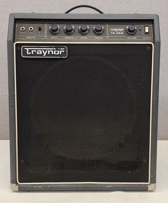 Traynor TS-25B 25-Watt 1X15" Bass Guitar Amplifier Combo image 1