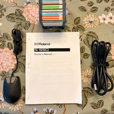 Qty 2 Roland  S550 Samplers with Extras!! image 6