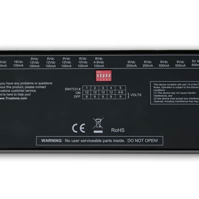 Truetone 1 SPot PRO CS12 12-output Isolated Guitar Pedal Power Supply -New image 4