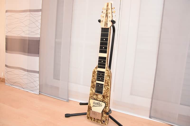 Herrnsdorf Lapsteel – 1950s German Vintage GDR / DDR Hawaii Slide Guitar / Gitarre image 1