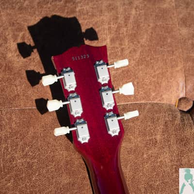 1995 Orville Licensed by Gibson LPS Les Paul Standard - Upgraded Gibson Burst Bucker 3 & '57 Classic Pickups - Made in Japan Pro Set Up w Perfect Frets/Action/Intonation image 4