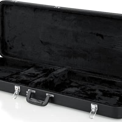 Gator GWE-ELEC Wood Electric Guitar Hard Case, Black image 2