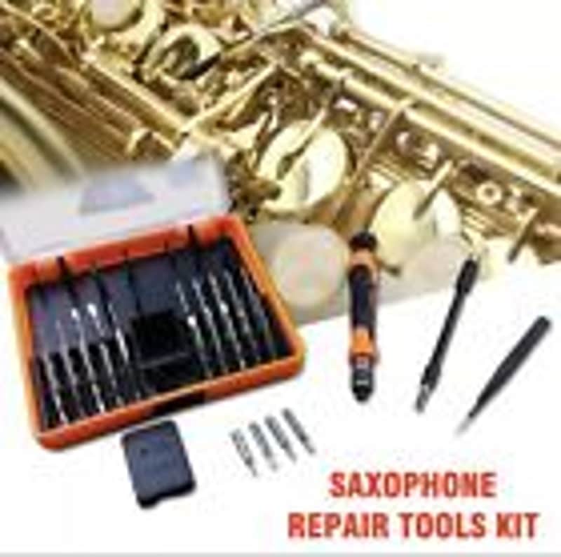 Saxophone Repair Tools Kit for Saxophone Woodwind Flute Clarinet Repair image 1