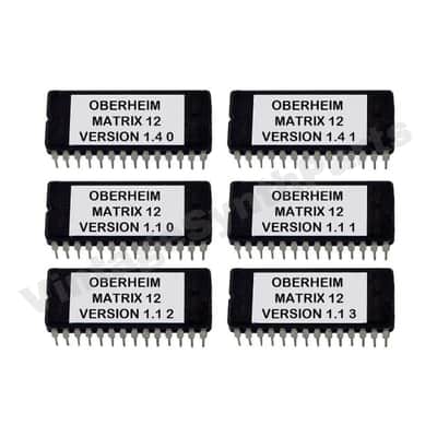 Oberheim Matrix 12 firmware Latest OS upgrade EPROM Voice 1.4 CPU 1.1 Matrix12 Japanese Version
