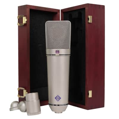 Neumann U 87 Large Diaphragm Multipattern Condenser Microphone #42413 (Vintage) image 1