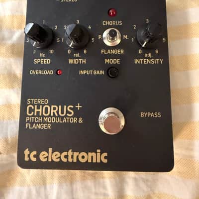 TC Electronic SCF Gold Stereo Chorus + Pitch Modulator & Flanger Reissue 2022 - Present - Black image 2
