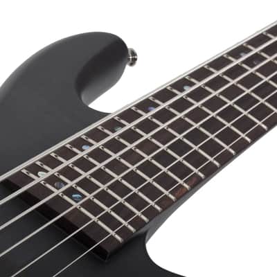 Schecter Stiletto Studio-6 See-Thru Black Satin image 6