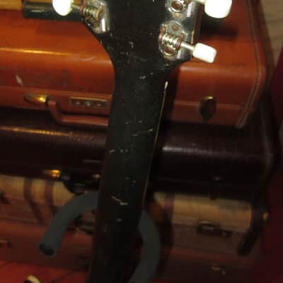 ~1964 Silvertone Model 1423 Jupiter Stratotone Faux Black Sparkle image 5
