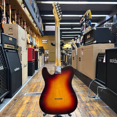 Fender Custom Shop 1959 Telecaster Journeyman Relic Electric Guitar Chocolate 3-Color Sunburst w/Tweed Case image 6