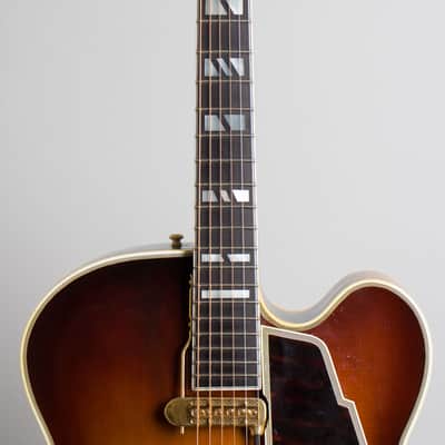 D'Aquisto New Yorker Delux Arch Top Acoustic/Electric Guitar (1967) - Sunburst Lacquer original black hard shell case image 8