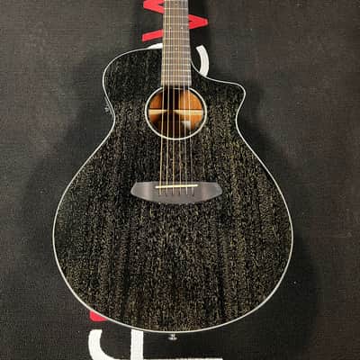 Breedlove ECO Rainforest S Concert CE Acoustic-Electric Guitar -  African Mahogany - Black Gold image 1