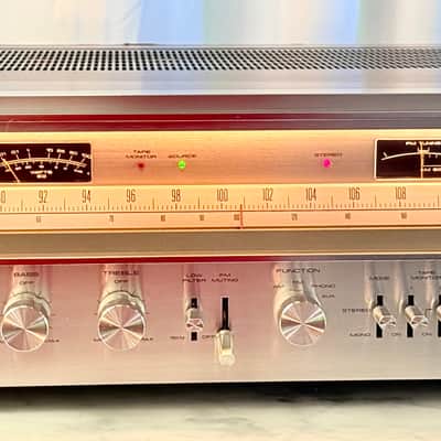 ✨ Pioneer SX-780 Vintage Stereo Receiver – Serviced, Warm LED Lamps, Wood Case, Tested – BVA image 3