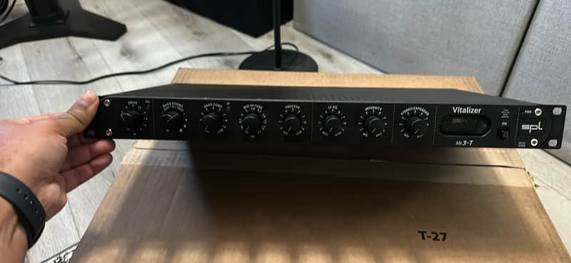 SPL Vitalizer MK3-T Tube Signal Processor 2026 - Present - Black image 1