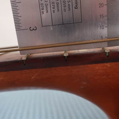 Vintage 1960s Harmony H162 Concert 5105 H165 All Mahogany Guitar Low Action Playable Beautiful Binding Nice Patina Very Clean image 18