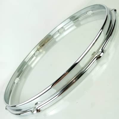 Slingerland 15"8-Lug Super Tension Parade Snare Drum Batter Rim/Hoop Vintage 70s image 2