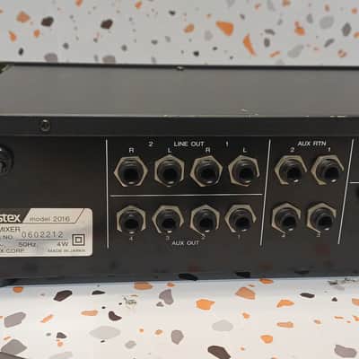 1980's Vintage Fostex Model 2016 》Made in Japan 》16-channel analog line mixer image 13