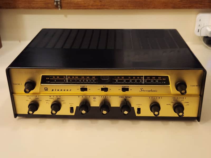 MINTY Pioneer SM-B200A Stereo Tube Receiver with Original Box/Packing INCREDIBLE FIND Tested