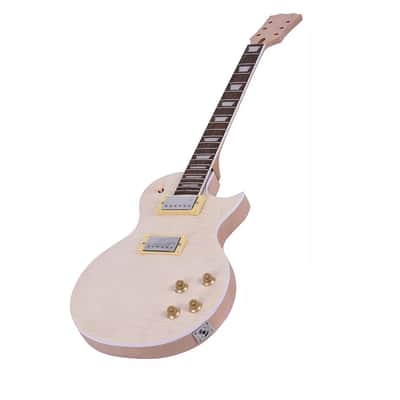 LP Style DIY Electric Guitar Kit - Build Your Own Mahogany Guitar image 3