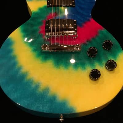 Gibson Custom Les Paul Studio Model 2003 Tie-Dye image 1