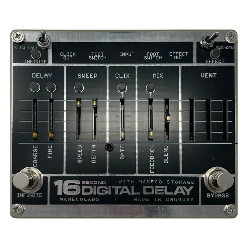 Maneco 16 Seconds Digital Delay & Looper Pedal image 1