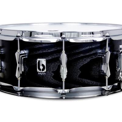 British Drum Co. RAV-14-6-SN Raven Series Snare Drum 6" x 14" (RAV-14-6-SN-U) image 12