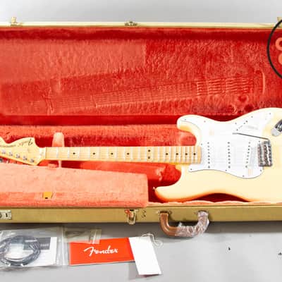 1993 Fender Japan ST72-140YM Yngwie Malmsteen Stratocaster MIJ Vintage White w/ OHSC image 2
