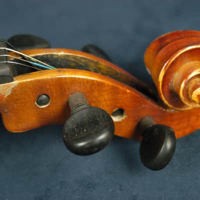 Vintage Lignalone Antonius Stradivarius Cremonensis Faciebat Anno 1713 Full Size Violin. image 6