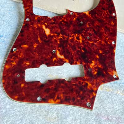 Fender Jazz Bass 1960 - 1965 Pickguard tortoise celluloid image 13