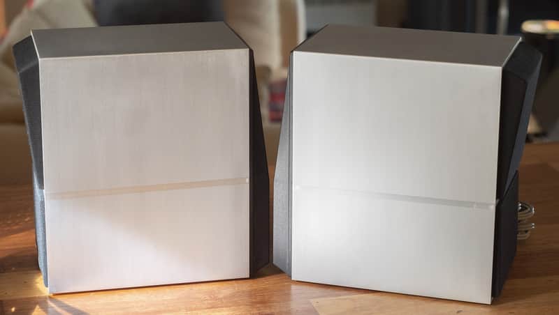 Bang & Olufsen Beovox CX50 1986 - bookshelf speakers, brushed