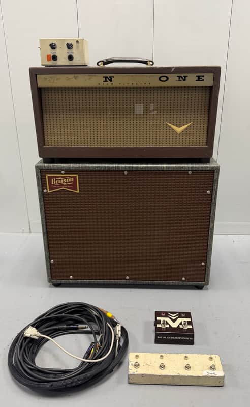 Magnatone Twilighter Head with Custom Benson 1x12 Cab and Custom NEO-WHIZZER Unit - Owned By Buck Meek (Big Thief) image 1