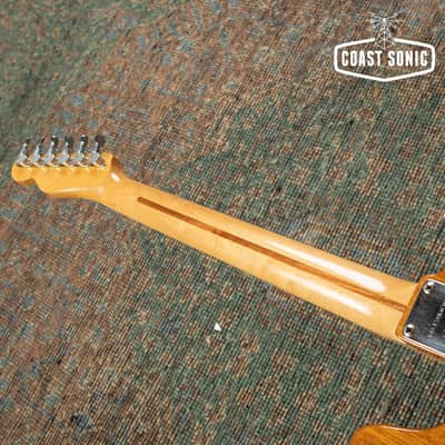 1977 Aria Pro II "Backaroo" TE-500 Thinline Telecaster Made in Japan Matsumoku w/case image 14