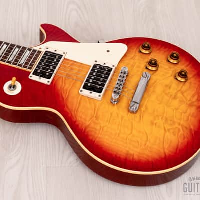 1992 Orville by Gibson Les Paul Standard LPS-QM Quilted Maple Top w/ Gibson USA 490 Pickups, Japan image 10