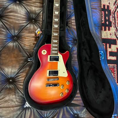Epiphone '59 Les Paul Standard Outfit 2022- Aged Dark Cherry Sunburst image 8