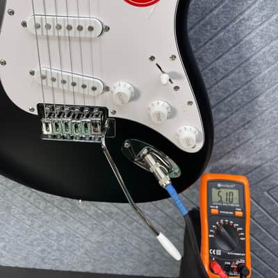 Fender Squier Debut Series "Amazon" Stratocaster Satin Black SkunkWerx In USA Fret Polish and Setup image 18