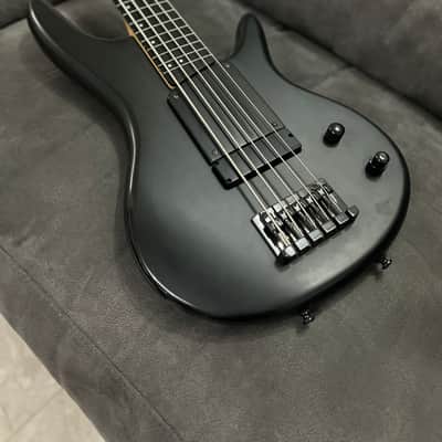 Ibanez GWB35-BKF Gary Willis Signature Soundgear Fretless 2004 - Present - Black Flat image 1