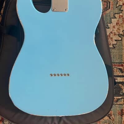 Guitar Mill - MJT Telecaster - Sonic Blue Nitro image 7